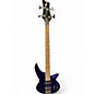 Used Jackson JS3 Concert Indigo Blue Electric Bass Guitar thumbnail