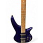 Used Jackson JS3 Concert Indigo Blue Electric Bass Guitar