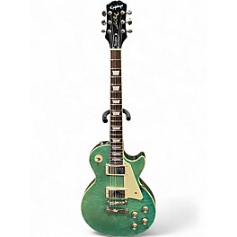 Used 2024 Epiphone Les Paul Standard 1950s Seafoam Green Solid Body Electric Guitar