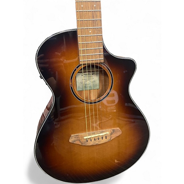 Used Breedlove DISCOVERY S COMPANION edgeburst Acoustic Electric Guitar