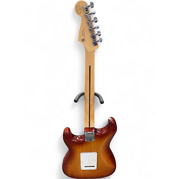 Used Fender Player Stratocaster HSS Plus Top Sienna Sunburst Solid Body Electric Guitar
