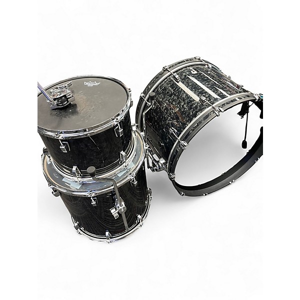 Used Ludwig 3 Piece Neusonic Ebony Pearl Drum Kit