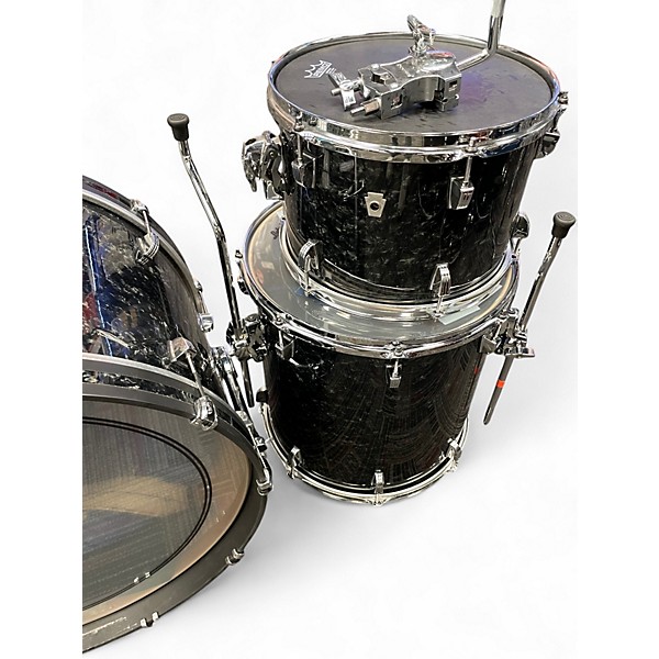 Used Ludwig 3 Piece Neusonic Ebony Pearl Drum Kit