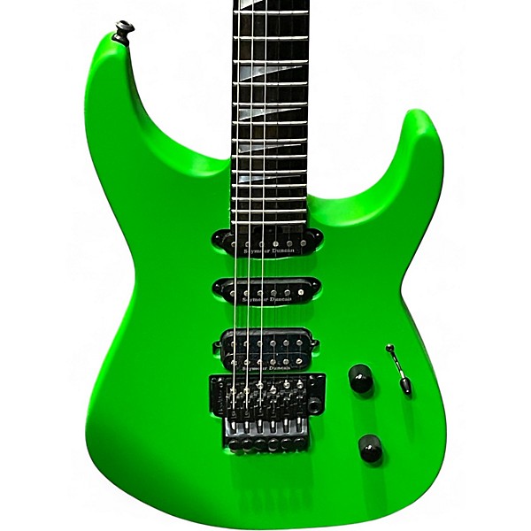 Used Jackson AMERICAN SL2 DX SOLOIST Green Solid Body Electric Guitar
