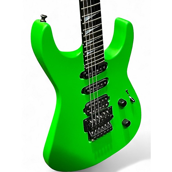 Used Jackson AMERICAN SL2 DX SOLOIST Green Solid Body Electric Guitar