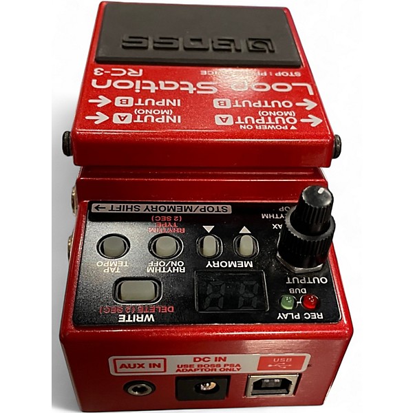 Used BOSS RC3 Loop Station Pedal