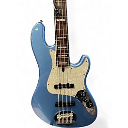 Used 2015 Lakland 44-02 Skyline Series Ice Blue Metallic Electric Bass Guitar