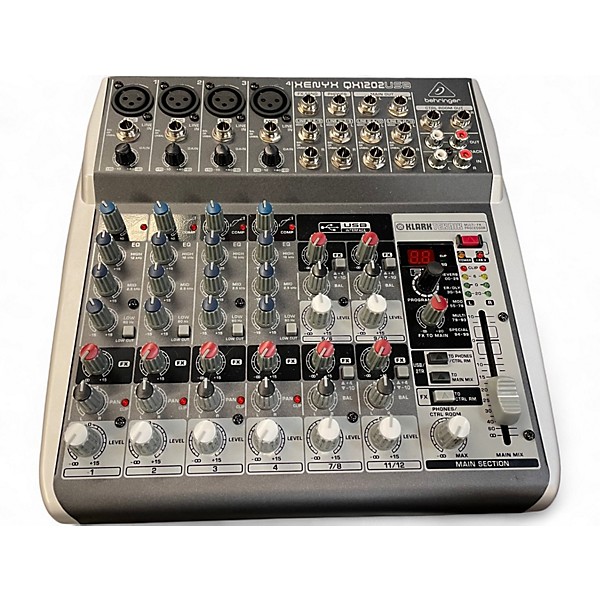Used Behringer Xenyx QX1202USB Unpowered Mixer