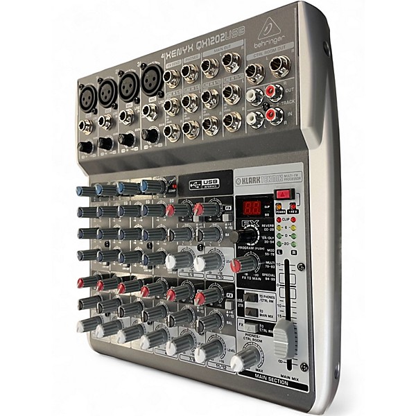 Used Behringer Xenyx QX1202USB Unpowered Mixer