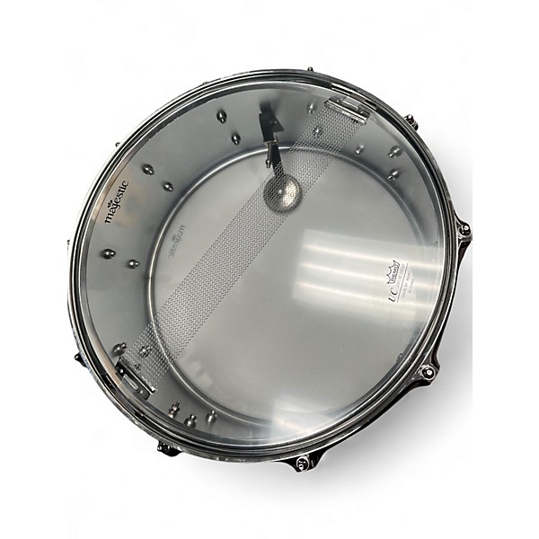 Used Majestic 14in Chrome Snare chrome Drum