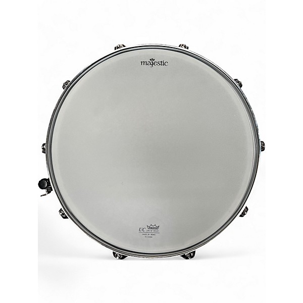 Used Majestic 14in Chrome Snare chrome Drum