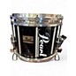 Used Pearl 13X11 Championship Marching Snare BLACK Drum thumbnail