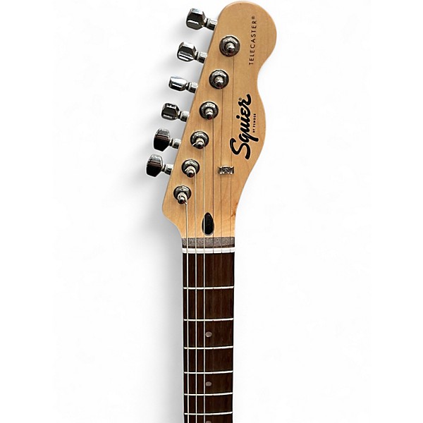 Used Squier SONIC TELECASTER Surf Green Solid Body Electric Guitar