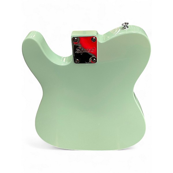 Used Squier SONIC TELECASTER Surf Green Solid Body Electric Guitar