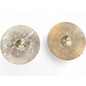 Used SABIAN 14in AAX Metal Hi Hat Pair Cymbal