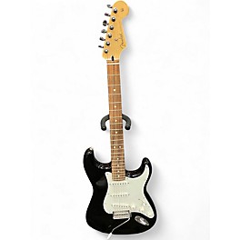 Used Fender Player Stratocaster Black Solid Body Electric Guitar