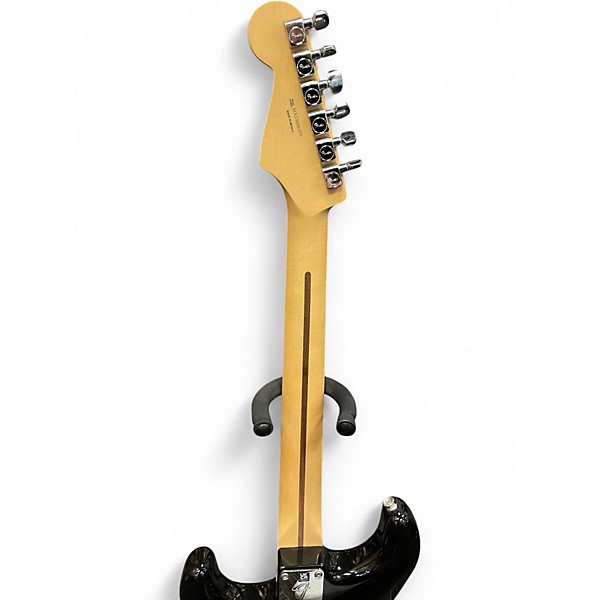Used Fender Player Stratocaster Black Solid Body Electric Guitar
