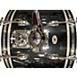 Used Slingerland 3 Piece Rock Outfit Black Drum Kit
