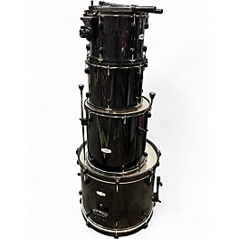 Used Pearl 4 Piece Forum Black Drum Kit