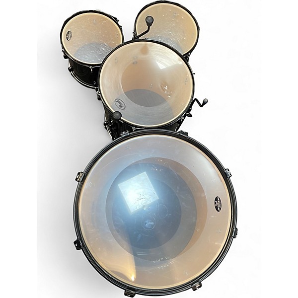 Used Pearl 4 Piece Forum Black Drum Kit