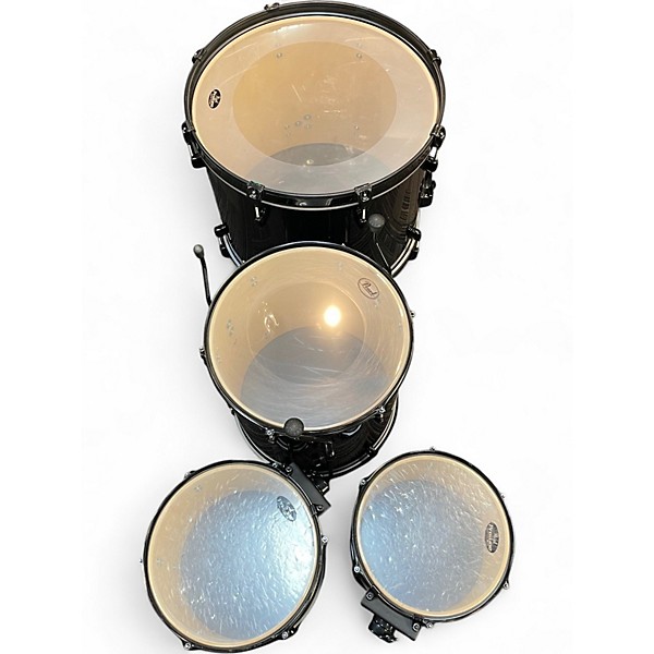 Used Pearl 4 Piece Forum Black Drum Kit