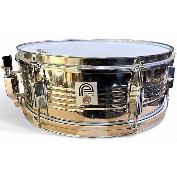 Used Percussion Plus 5X14 Steel Snare Steel Drum