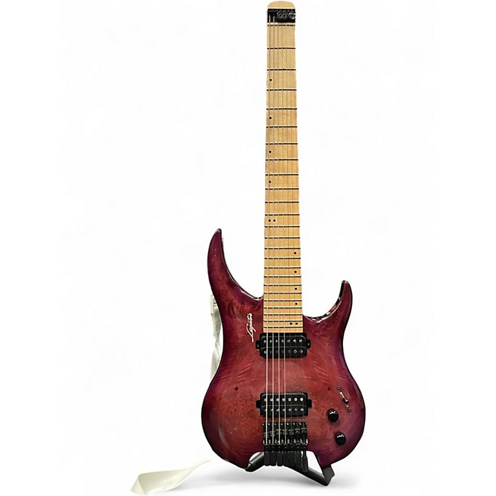 Used Legator Ghost 7-String Transparent Red Burst Solid Body