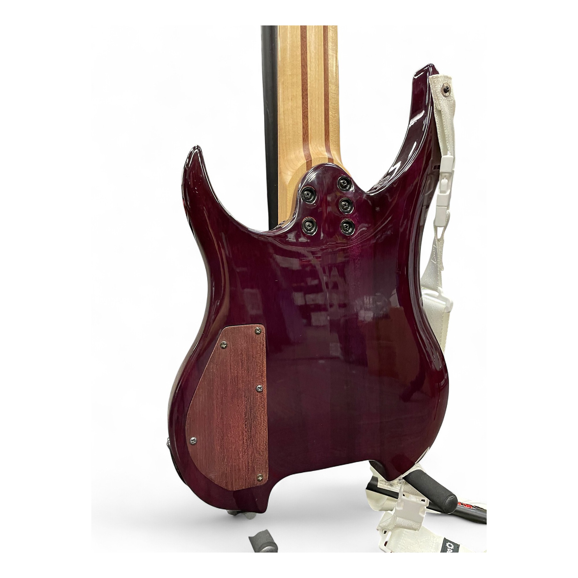 Used Legator Ghost 7-String Transparent Red Burst Solid Body