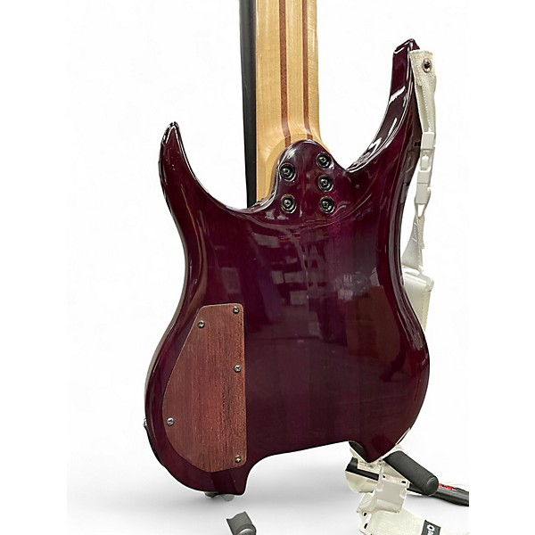 Used Legator Ghost 7-String Transparent Red Burst Solid Body Electric Guitar