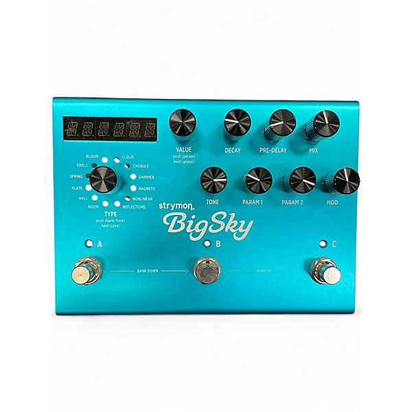 Used Strymon Bigsky Reverb Effect Pedal