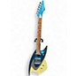 Used Backlund Model 400 Metallic Blue Solid Body Electric Guitar thumbnail