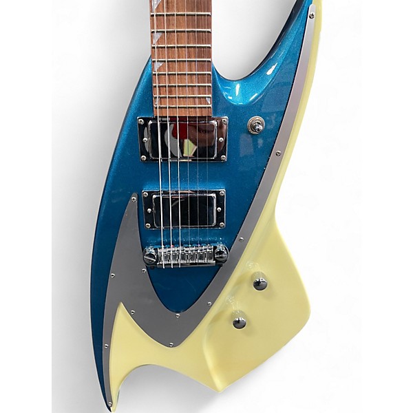 Used Backlund Model 400 Metallic Blue Solid Body Electric Guitar