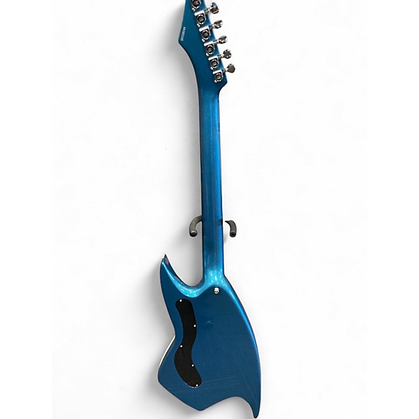 Used Backlund Model 400 Metallic Blue Solid Body Electric Guitar