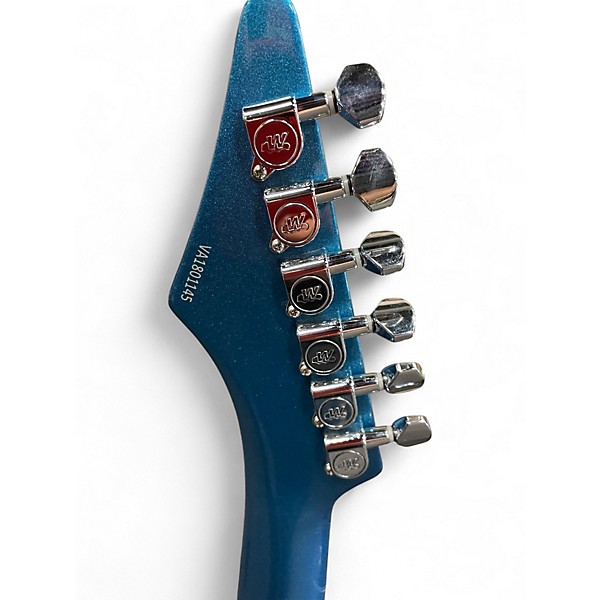 Used Backlund Model 400 Metallic Blue Solid Body Electric Guitar