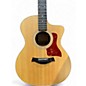 Used Taylor 214CE Natural Acoustic Electric Guitar