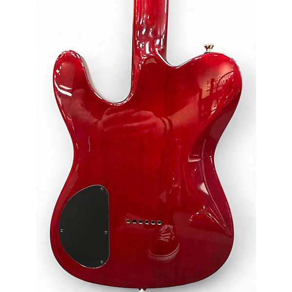 Used 2018 Fender Special Edition Custom Telecaster FMT HH Crimson Red Trans Solid Body Electric Guitar