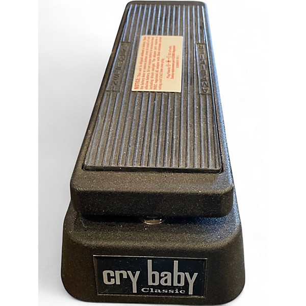 Used Dunlop GCB95F Crybaby Classic Wah With Fasel Inductor Effect Pedal