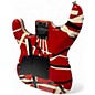 Used EVH Striped Series Red with Black and White Stripes Solid Body Electric Guitar