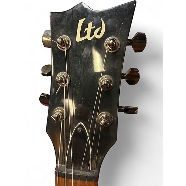 Used Esp Ltd ec10 Black Solid Body Electric Guitar