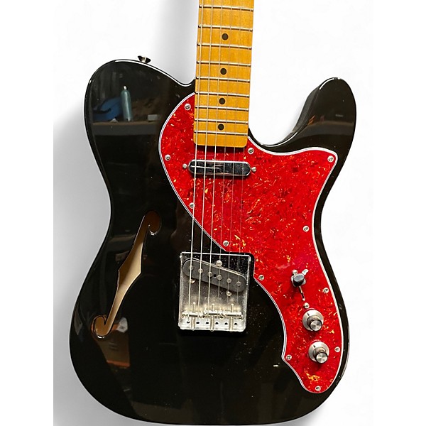 Used Fender VENTURA II TELECASTER BLACK Hollow Body Electric Guitar