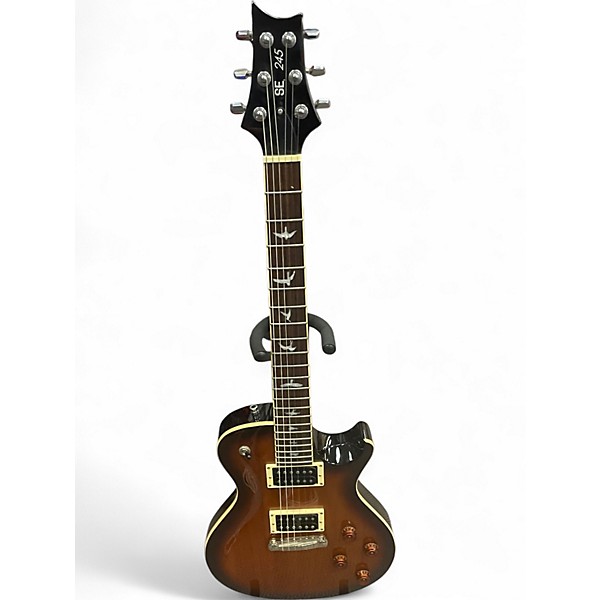 Used PRS 245 SE 2 Color Sunburst Solid Body Electric Guitar
