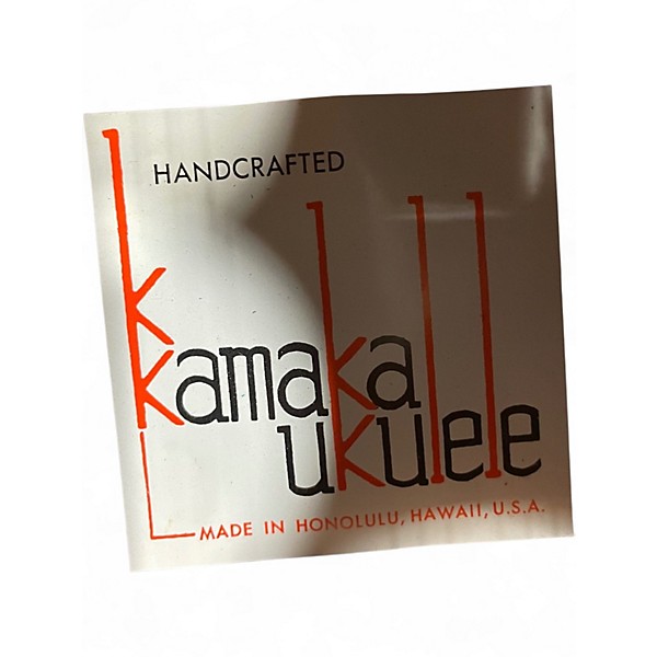 Used 1996 Kamaka HF1 Koa Soprano Ukulele Natural Ukulele
