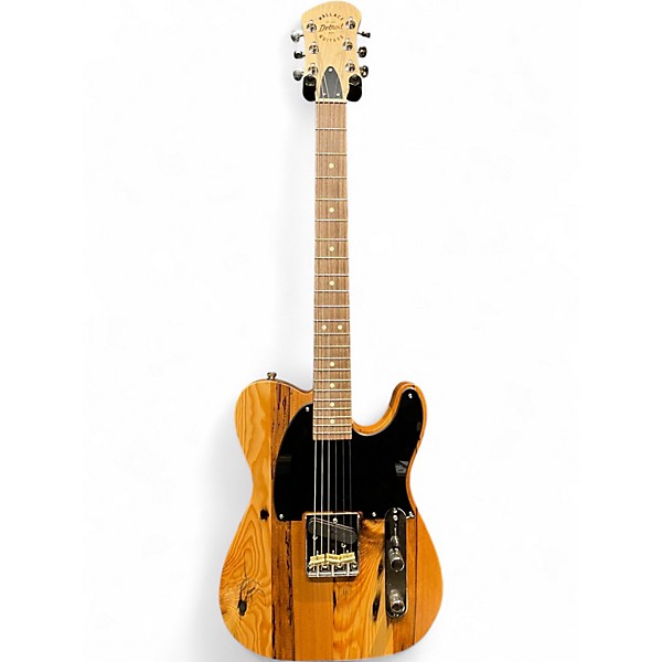 Used Wallace Detroit T Style Packard Auto Plant Guitar Natural Solid Body Electric Guitar