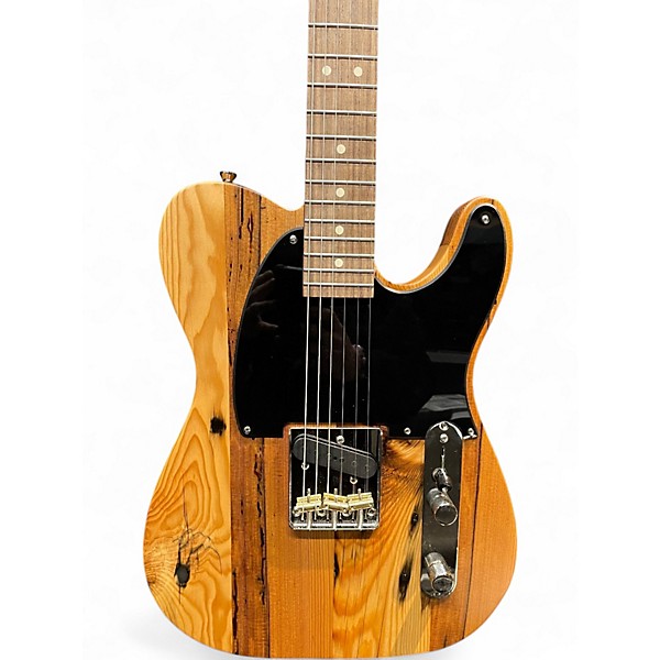 Used Wallace Detroit T Style Packard Auto Plant Guitar Natural Solid Body Electric Guitar