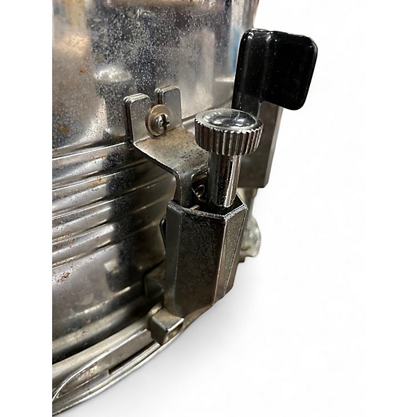 Used Ludwig 14X7 Accent CS Snare SILVER Drum