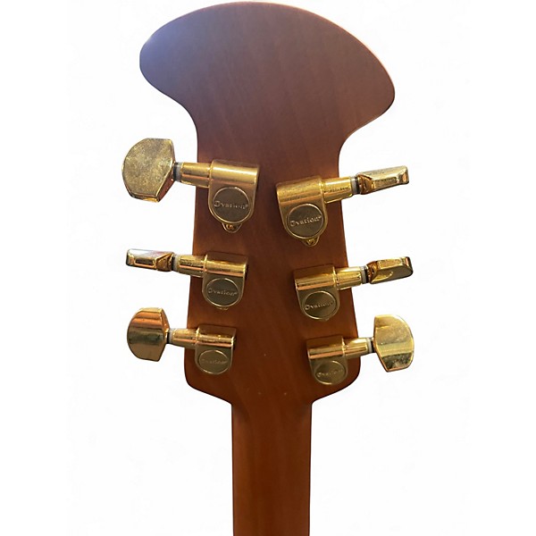 Used Ovation CS257 Celebrity Ruby Red Burst Acoustic Electric Guitar