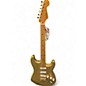Used 2004 Fender 50th Anniversary Stratocater Aztec Gold Solid Body Electric Guitar thumbnail