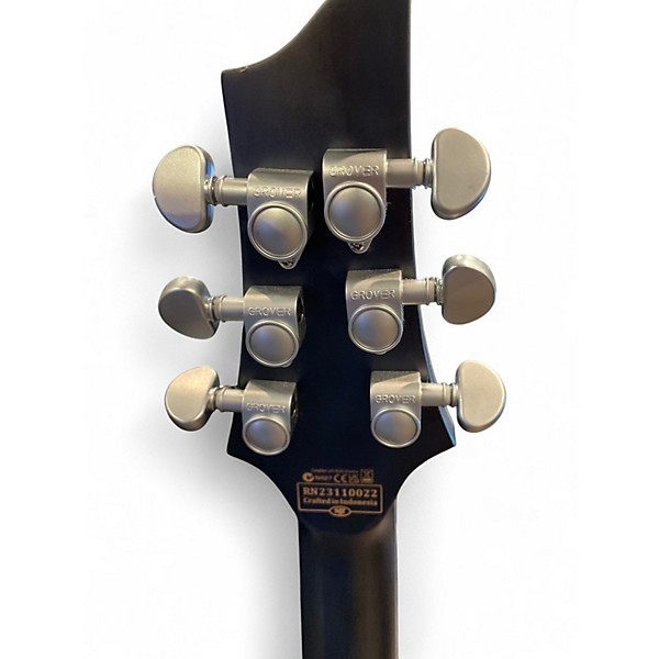 Used Schecter Guitar Research C1 Platinum trans white Solid Body Electric Guitar