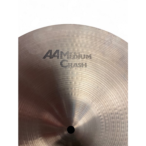 Used SABIAN 16in AA Medium Crash Cymbal