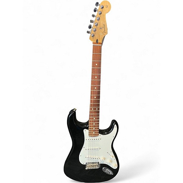 Used 2022 Fender Player Stratocaster Black Solid Body Electric Guitar